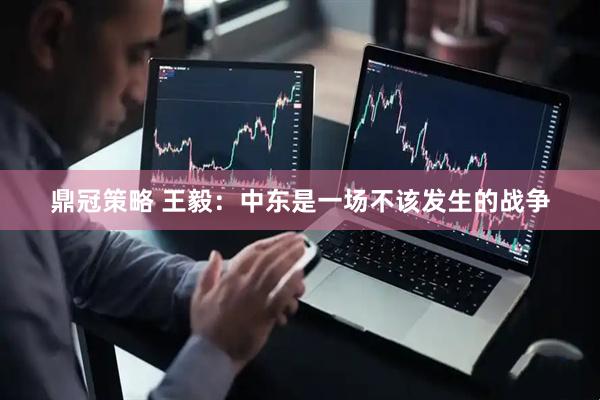 鼎冠策略 王毅：中东是一场不该发生的战争