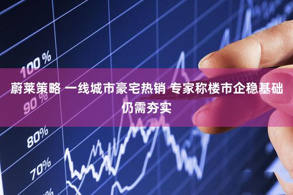 蔚莱策略 一线城市豪宅热销 专家称楼市企稳基础仍需夯实